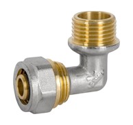 DIAMOND PEX-AL-PEX koljeno D004.3/4*20 3/4" x 20 muško, krom